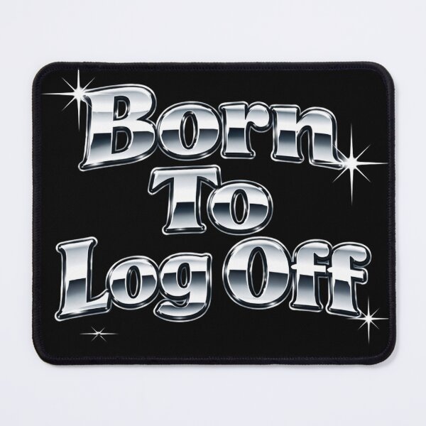 Item preview, Born To Log Off Shirt | Y2K Anti-Internet Tee designed and sold by Inklyst.