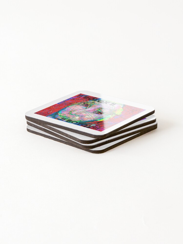 Thumbnail 4 of 5, Coasters (Set of 4), Botox designed and sold by Ruggine.