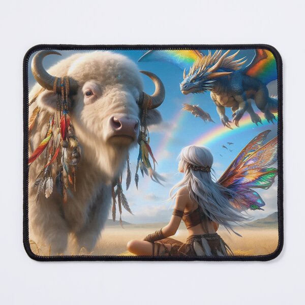 Item preview, Oyasin and the Miracle White Buffalo – A Miracle designed and sold by WildlyAiyana.