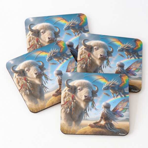 Item preview, Oyasin and the Miracle White Buffalo – A Miracle designed and sold by WildlyAiyana.
