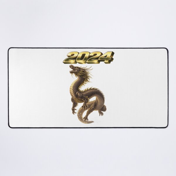 Item preview, 2024 Year of the Dragon Eastern Zodiac Power Strength Prosperity Design designed and sold by AlexLineArt.