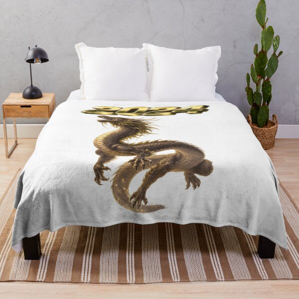 Item preview, 2024 Year of the Dragon Eastern Zodiac Power Strength Prosperity Design designed and sold by AlexLineArt.