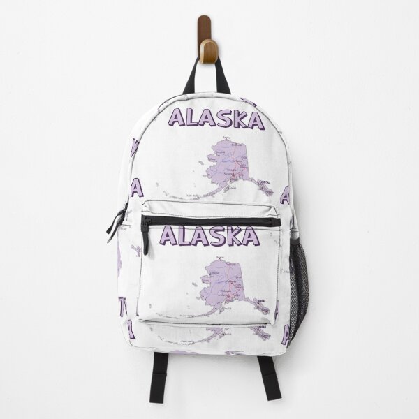 Item preview, Minimalist Alaska Map Art designed and sold by mashmosh.