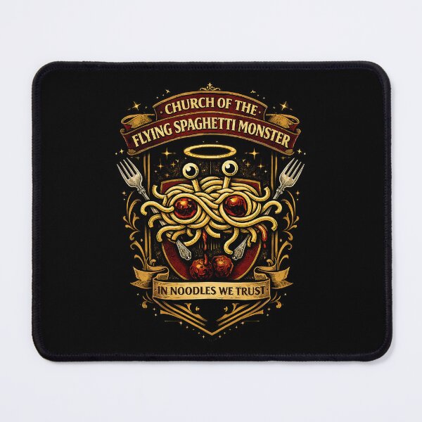 Item preview, Church of the Flying Spaghetti Monster designed and sold by 3nine.