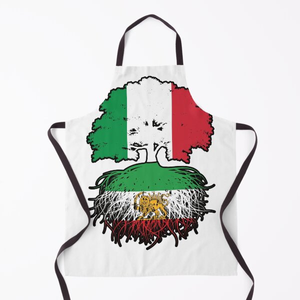 Item preview, Italian Grown, Iranian Roots – Lion and Sun Heritage Design designed and sold by FlagX.