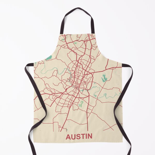 Item preview, Austin Map Texas United States of America designed and sold by MapsByLeo.