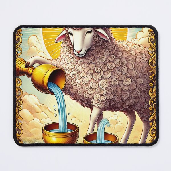 Item preview, Sheepism – Temperance Tarot Card designed and sold by Thpoar.