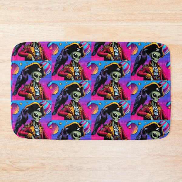 Item preview, Pirate alien and crow  designed and sold by Dogandesighn.