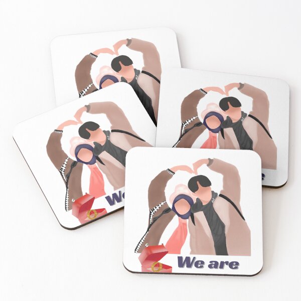 Item preview, Romantic Muslim Couple Making Heart Sign Illustration designed and sold by PhantomArtStore.
