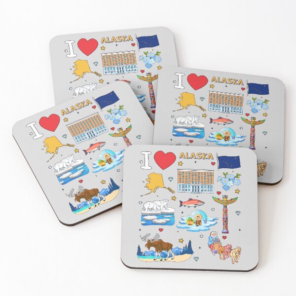 Item preview, Alaska State Pride, The Ultimate Adventure Icons Collection designed and sold by mashmosh.