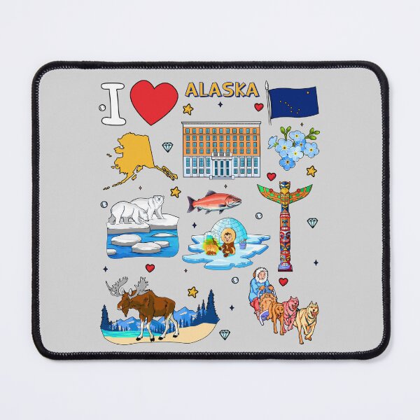 Item preview, Alaska State Pride, The Ultimate Adventure Icons Collection designed and sold by mashmosh.