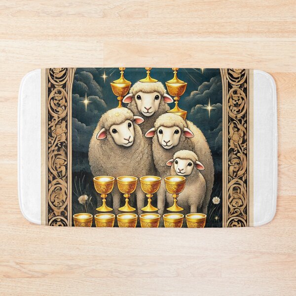 Item preview, Sheepism – Ten of Cups Tarot Card designed and sold by Thpoar.