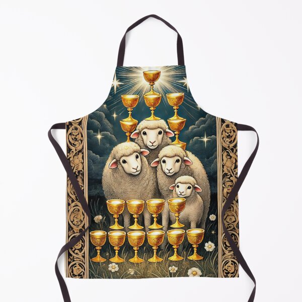 Item preview, Sheepism – Ten of Cups Tarot Card designed and sold by Thpoar.