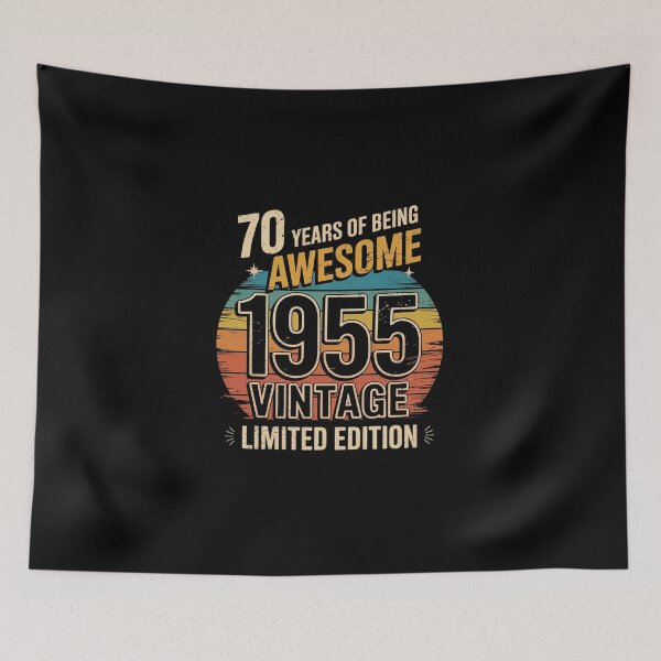 Item preview, 70 Year Birthday Decorations Men Gag 70yr 1955 70th Birthday designed and sold by DigitaldeligArt.