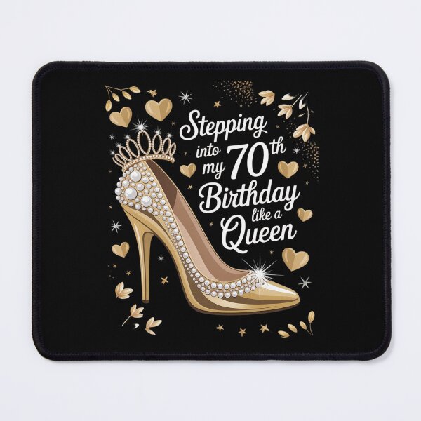 Item preview, 70 Year Old High Heels Stepping Into My 70th Birthday designed and sold by DigitaldeligArt.