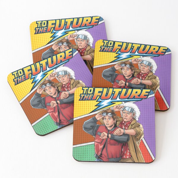 Item preview, Retro Comic Marty and Doc Back to the Future designed and sold by ifundesign.