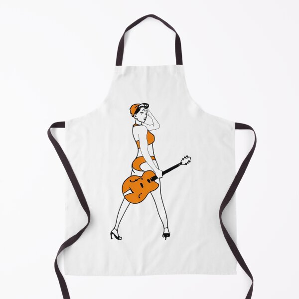Item preview, Vintage Woman With Guitar Classic Tshirtpng, Merch By Amazon, Redbubble, Teepublic, Limited Edition designed and sold by GaizkaOtxoa.