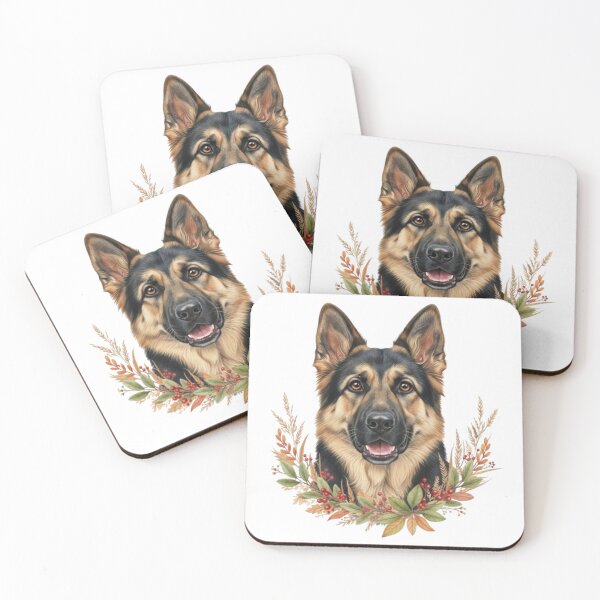 Item preview, Nobility and Fidelity: An Artistic Portrait of a German Shepherd designed and sold by CHRIST5000.