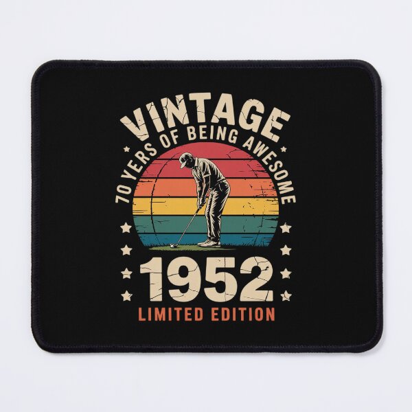Item preview, 70 Year Old Golfer 70th Birthday 1952 Golfing designed and sold by DigitaldeligArt.