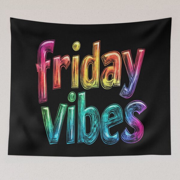 Item preview, Friday vibes designed and sold by Kat's Design Hub.