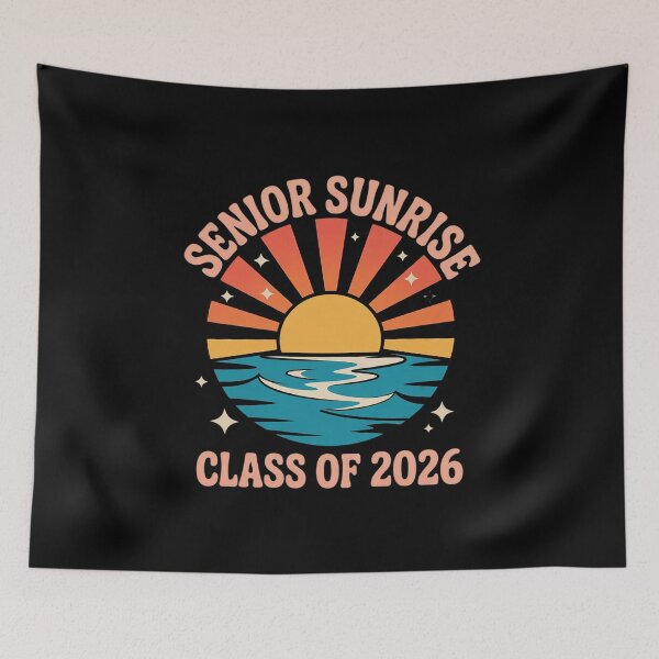 Item preview, SENIOR SUNRISE 2026 Seniors of class graduation 8 designed and sold by MarkLeedsArt.