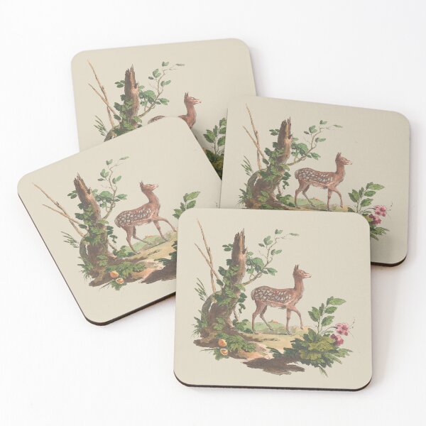 Item preview, vintage deer designed and sold by okapia concolor.