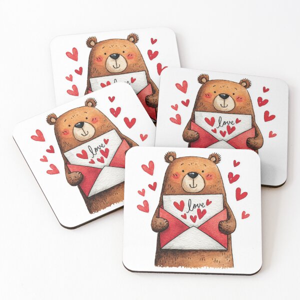 Item preview, A Valentine Bear designed and sold by TotallySpiffing.