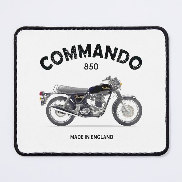 Item preview, Vintage Commando 850 Motorcycle Graphic, Merch By Amazon, Redbubble, Teepublic, Limited Edition, Pe designed and sold by HalloFrogs.