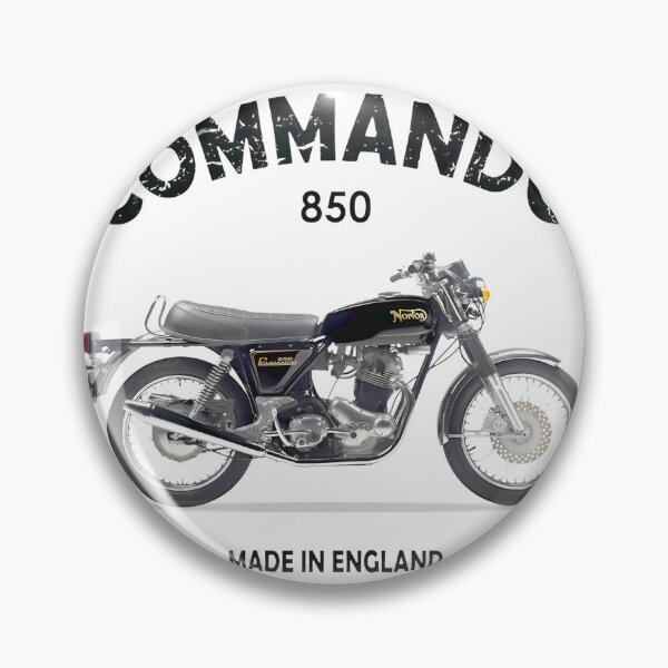 Item preview, Vintage Commando 850 Motorcycle Graphic, Merch By Amazon, Redbubble, Teepublic, Limited Edition, Pe designed and sold by HalloFrogs.