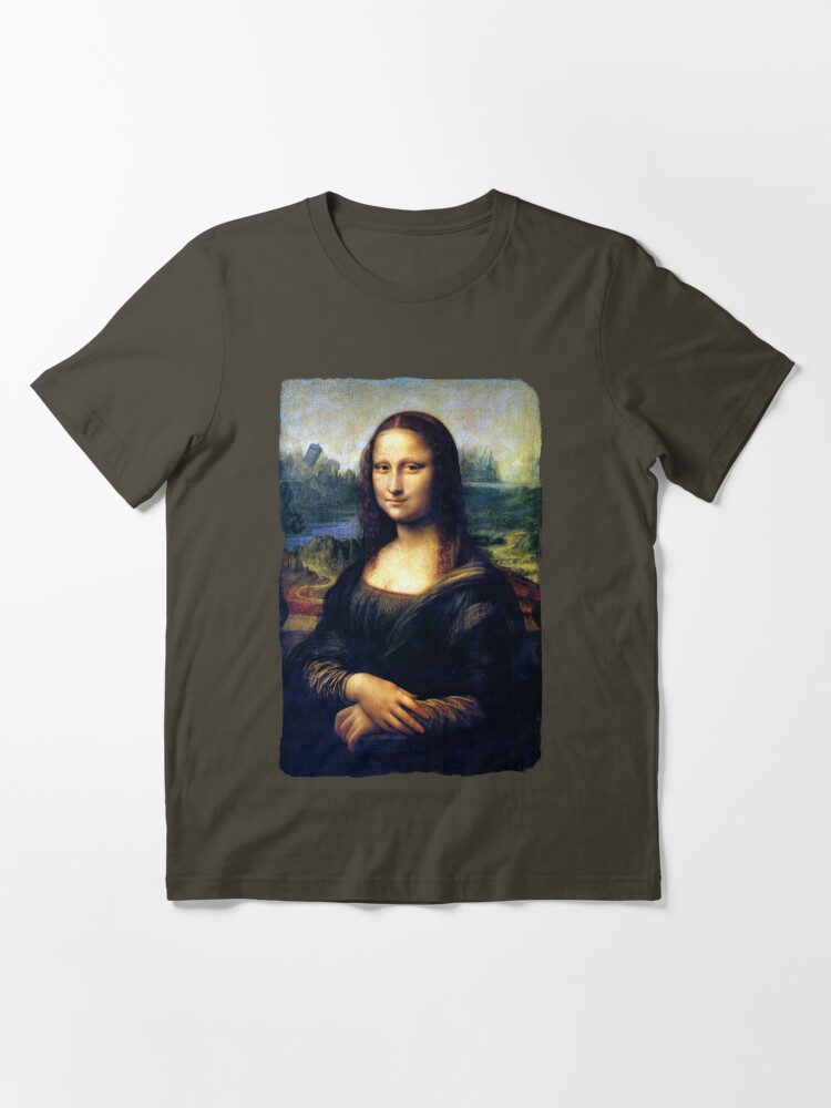 mona lisa designer t shirt