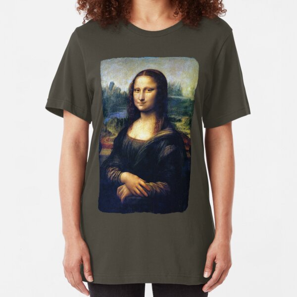 Mona Lisa Restored Slim Fit T-Shirt