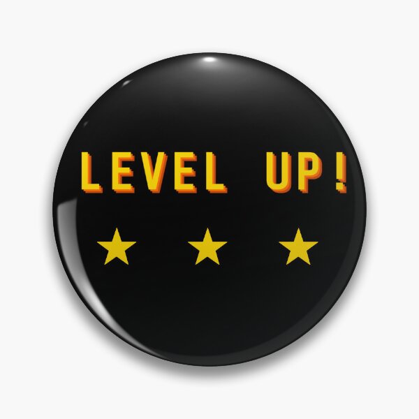 Item preview, LEVEL UP - Retro Gold designed and sold by AmandaMayDoodle.