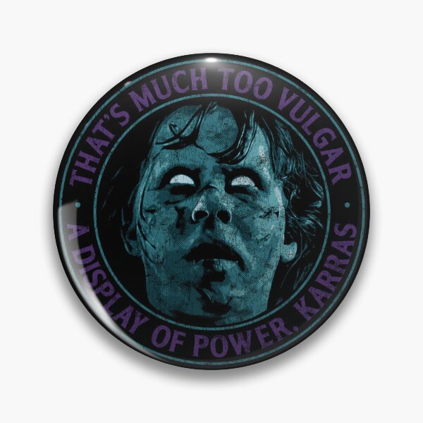 Item preview, The Exorcist 1973 Movie Vulgar A Display Of Power Distressed designed and sold by Power Up Prints.