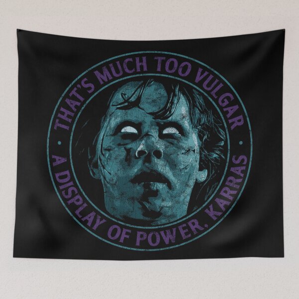 Item preview, The Exorcist 1973 Movie Vulgar A Display Of Power Distressed designed and sold by Power Up Prints.