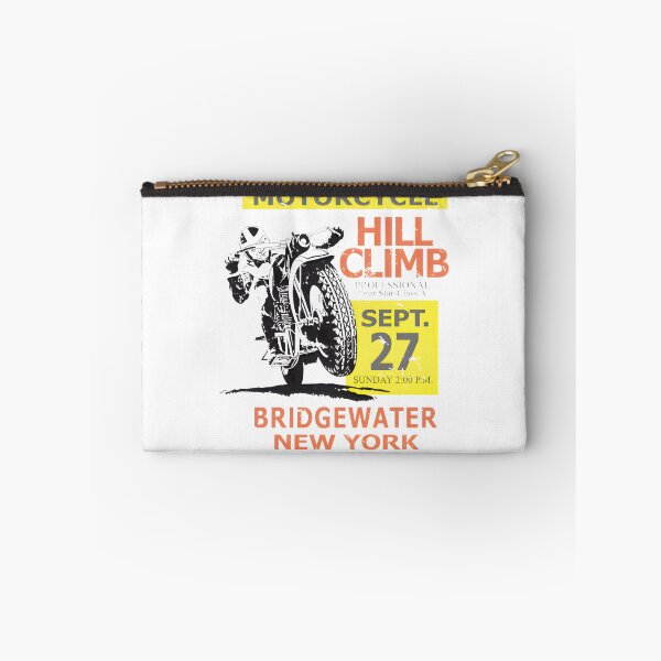 Item preview, Motorcycle Hill Climb Vintage Poster Art, Merch By Amazon, Redbubble, Teepublic, Limited Edition, P designed and sold by OddlyUpliftings.