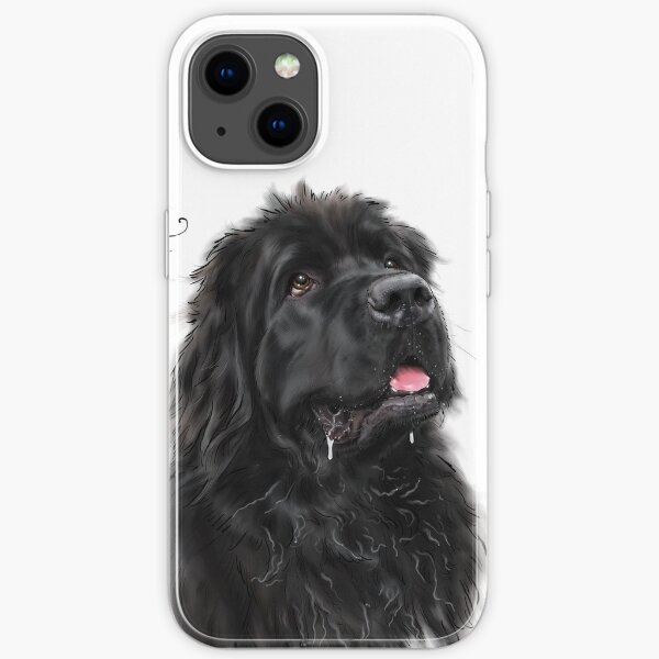 The Noble Newfoundland Dog iPhone Soft Case