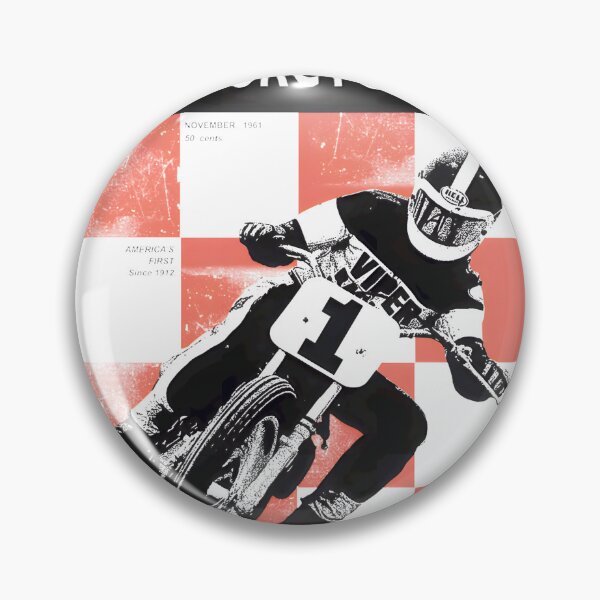 Item preview, Vintage Motorcyclist Magazine Cover 1961, Merch By Amazon, Redbubble, Teepublic, Limited Edition, P designed and sold by OddlyUpliftings.
