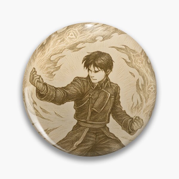 Item preview, Roy Mustang – Dynamic Line Art designed and sold by AnimeShin.
