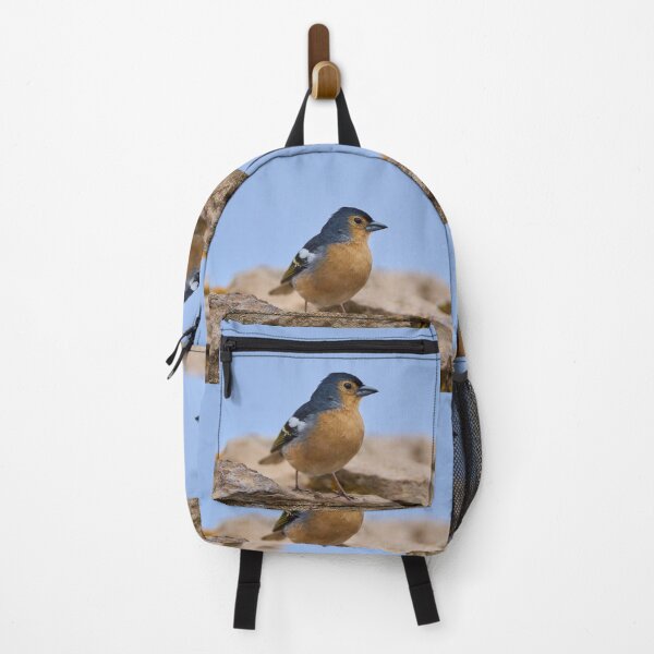 Item preview, Blue Tenerife finch on ground designed and sold by Imagerisium.