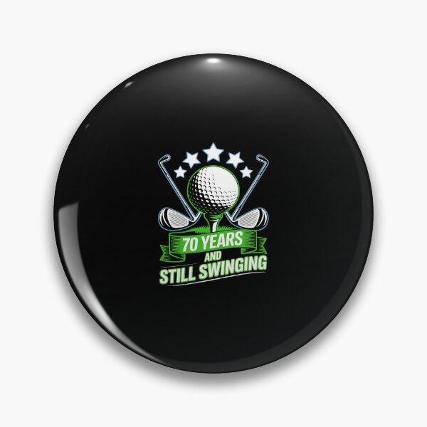 Item preview, 70 Years and Still Swinging 70th Birthday Golf designed and sold by SyntaxClaw.
