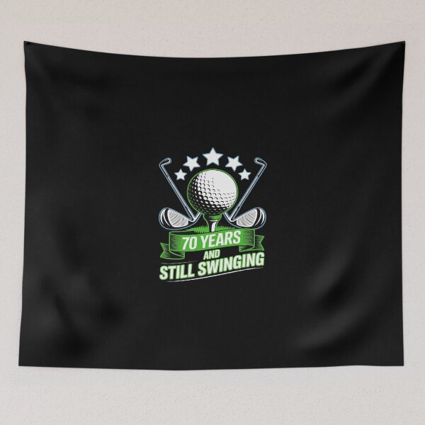 Item preview, 70 Years and Still Swinging 70th Birthday Golf designed and sold by SyntaxClaw.