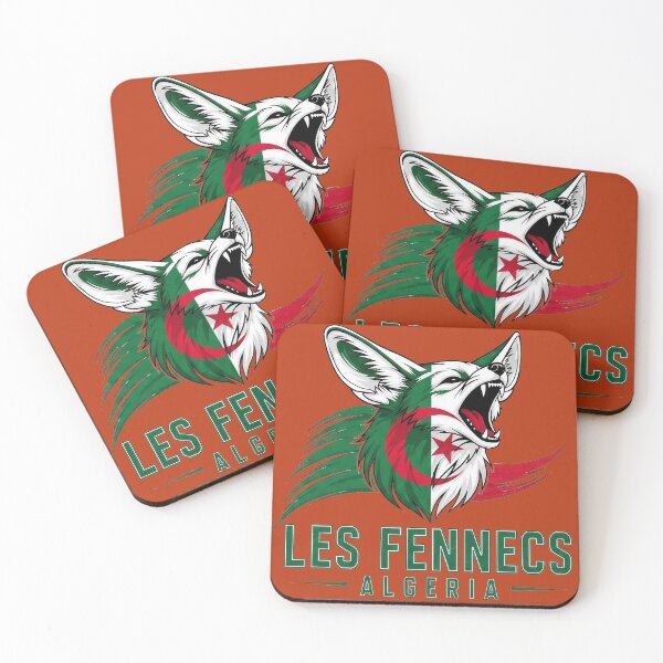 Aperçu de l'œuvre Esprit du football du renard fennec algérien créée et vendue par Majorprint.