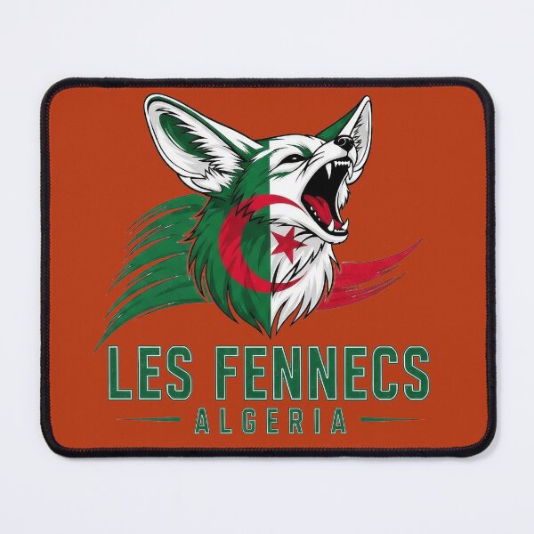 Item preview, Algeria Fennec Fox Football Spirit designed and sold by Majorprint.