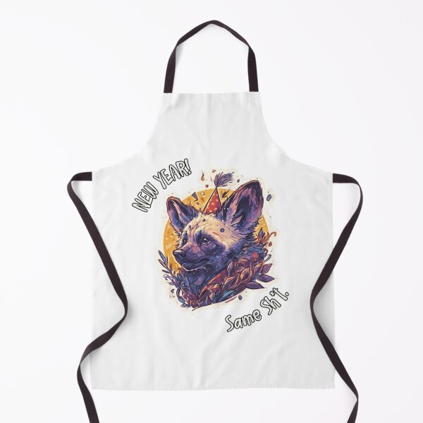 Item preview, Cute Raccoon New Year Same Sh*t Meme Art designed and sold by KZurHTPC.