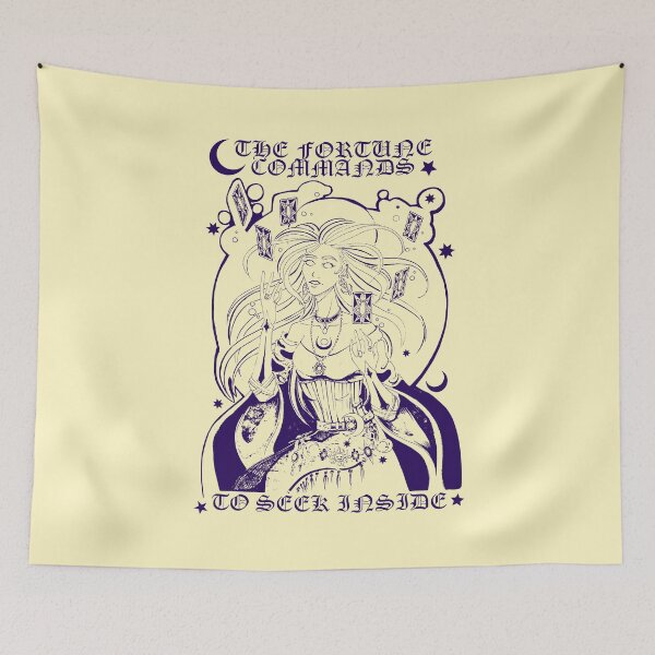 Item preview, The Fortune Teller with text Violet designed and sold by Deer-Doodler.