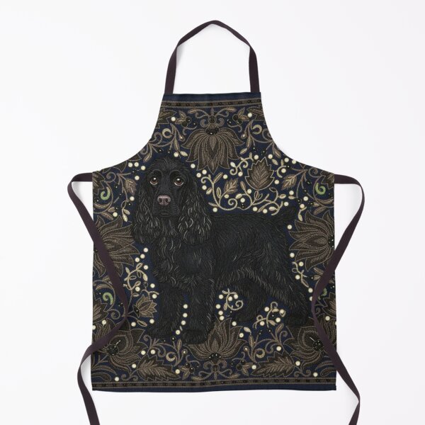 Item preview, Peter the Cocker Spaniel - Intricate Embroidery Art designed and sold by Jchan24.