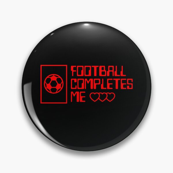 Item preview, Football completes me red designed and sold by VRedBaller.