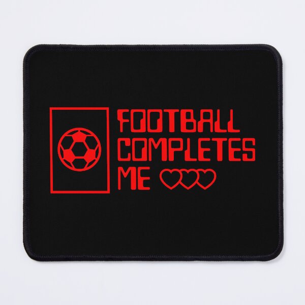Item preview, Football completes me red designed and sold by VRedBaller.