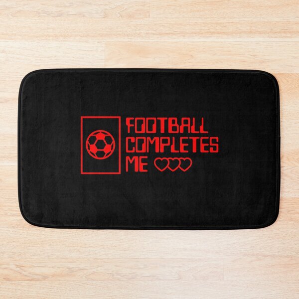 Item preview, Football completes me red designed and sold by VRedBaller.