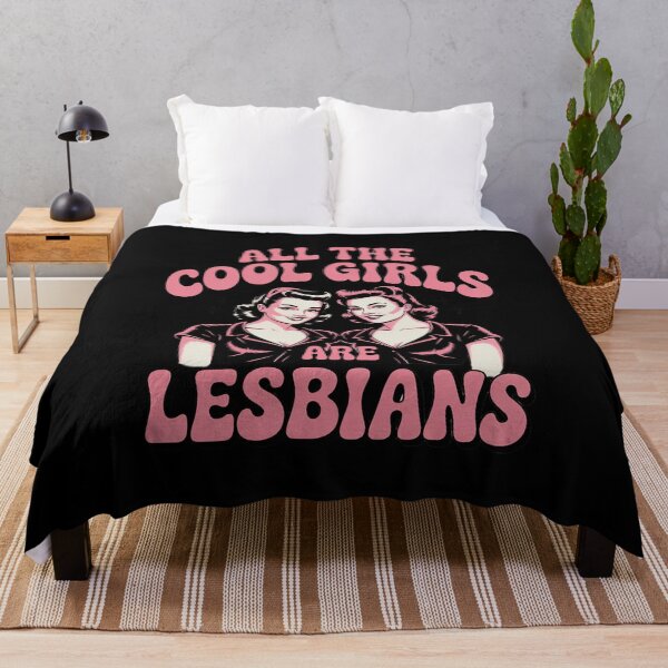Item preview, All The Cool Girls Are Lesbians designed and sold by FadeOfThrone.